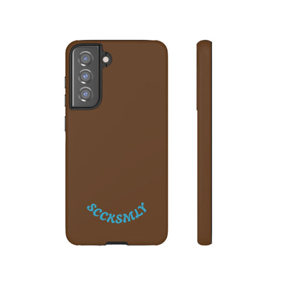 SOLID Chocolate Coco Tough Case for Samsung