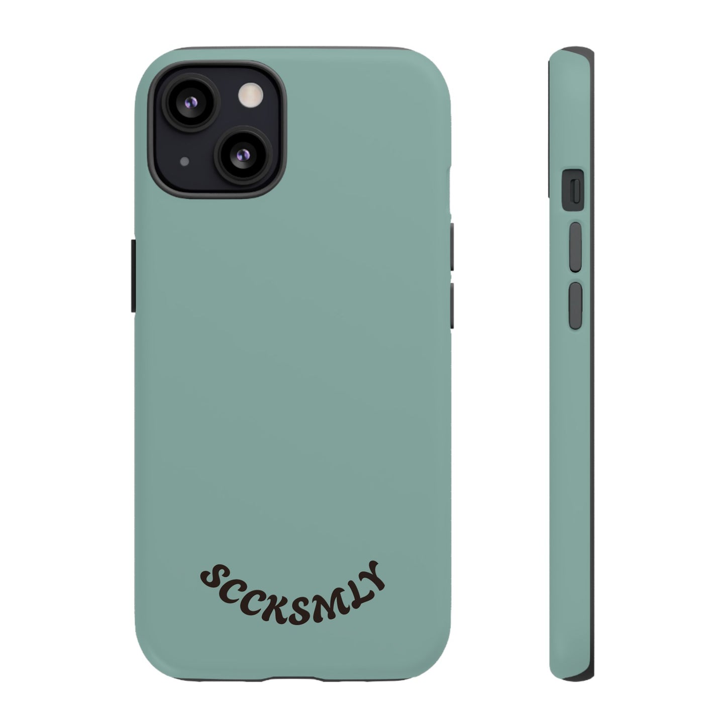 SOLID Fudge Mint Crunch Tough Phone Case for Apple
