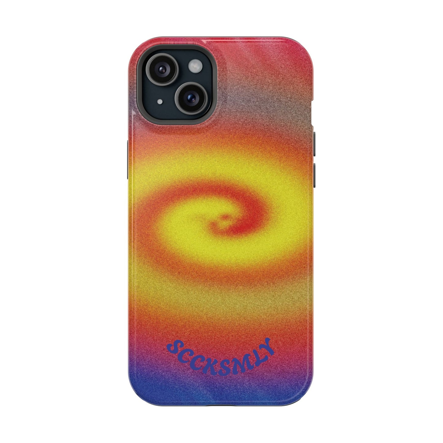 Toxic Spiral Tough Phone Case for Apple