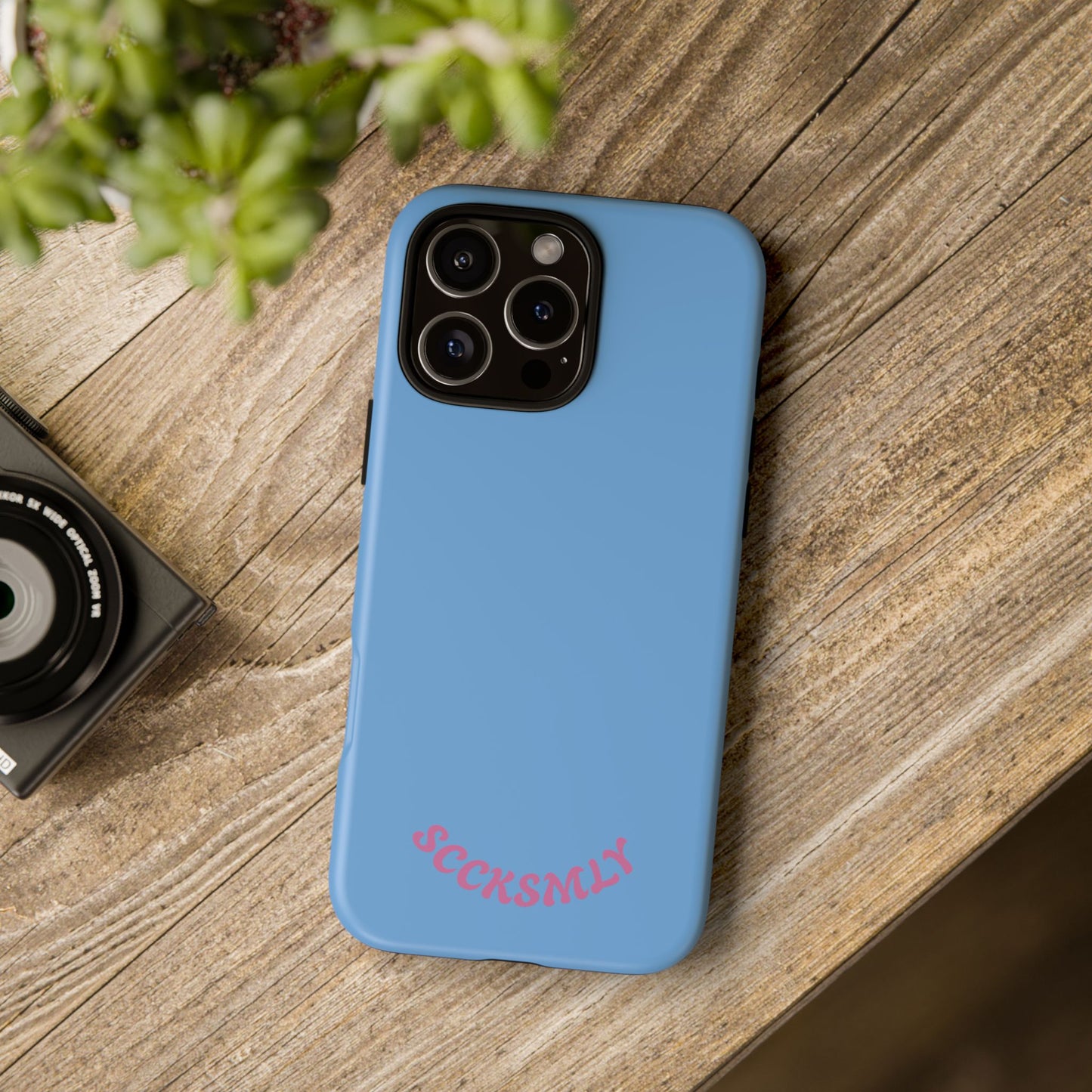 SOLID Blue Candie Tough Case for Apple