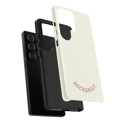 Sweet Oat Milk Tough Phone Case for Samsung