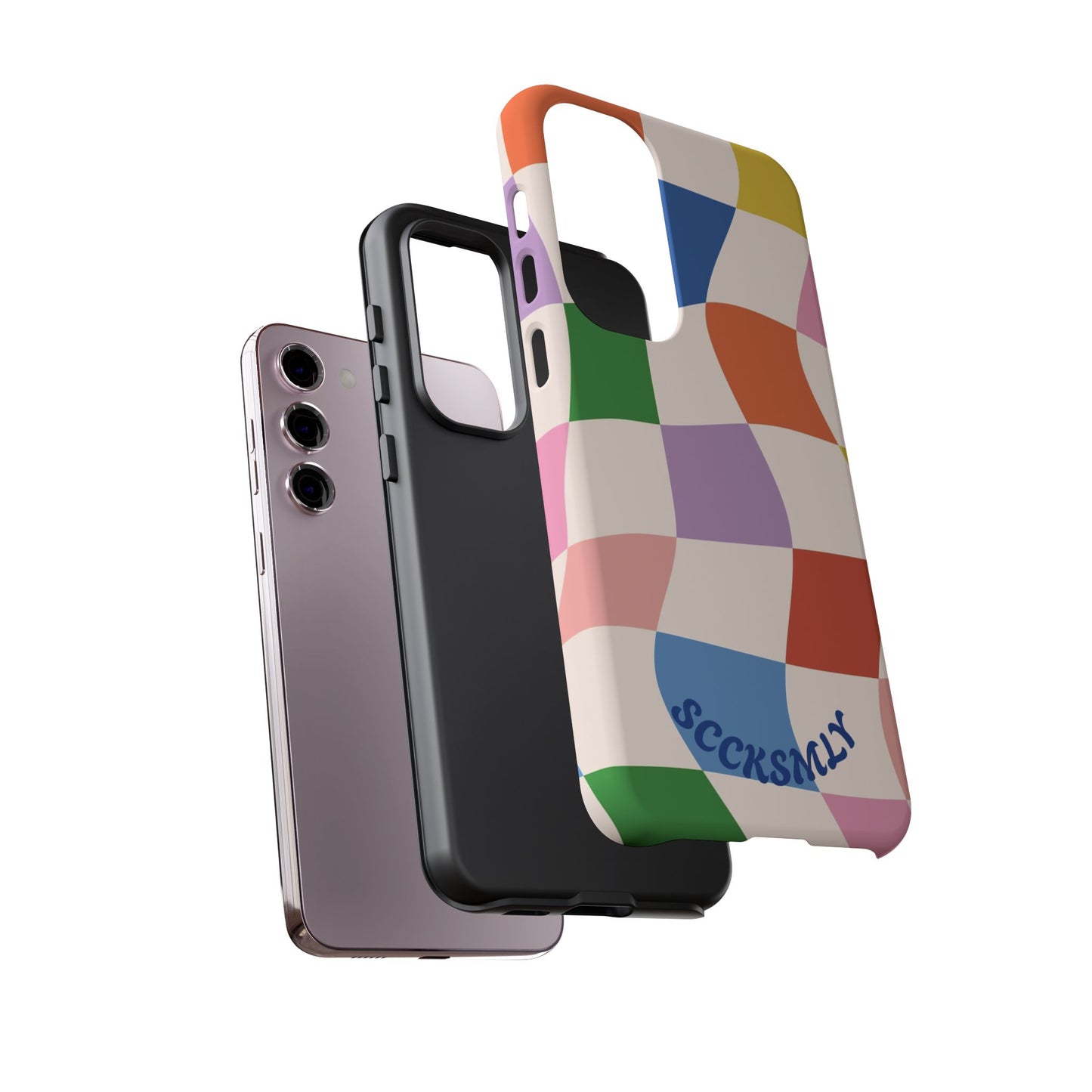 Checker Flicker Phone Case for Samsung
