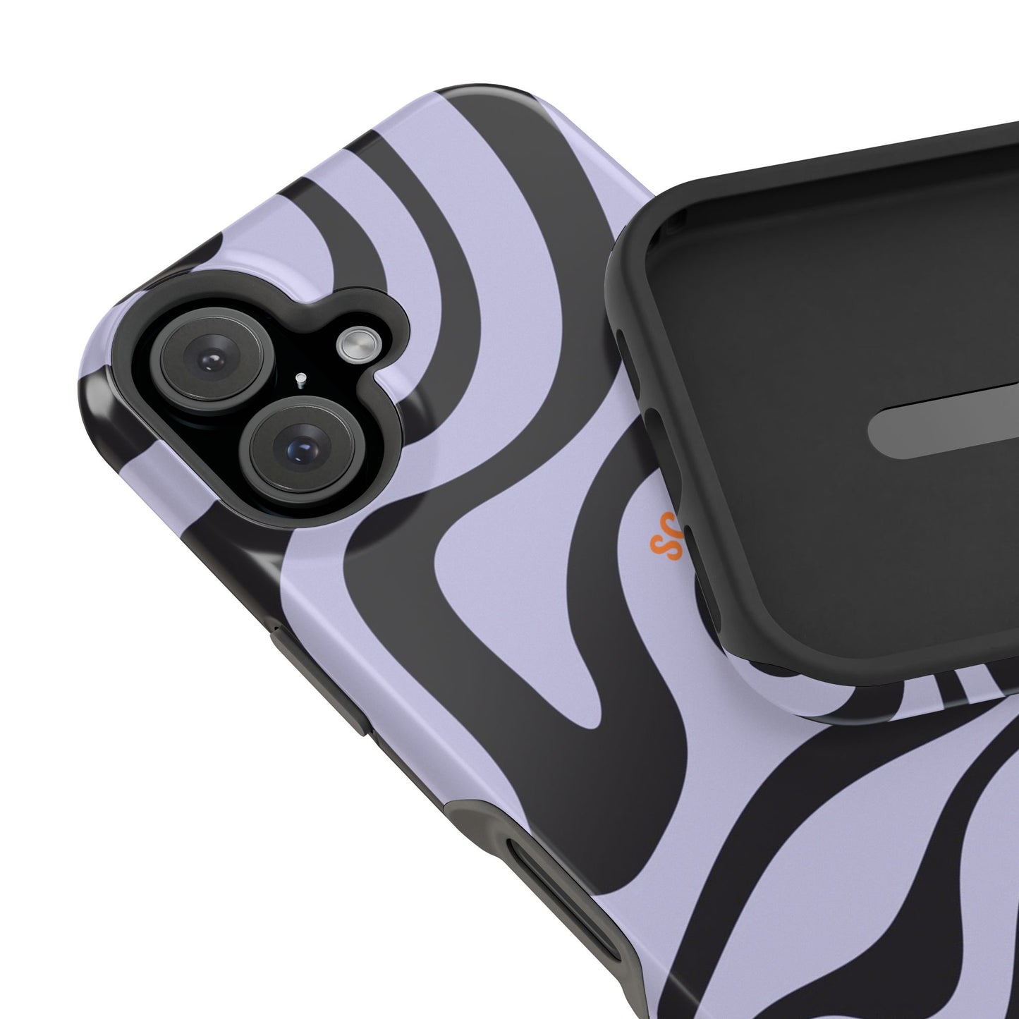 Purple Swirl Phone Case for Apple
