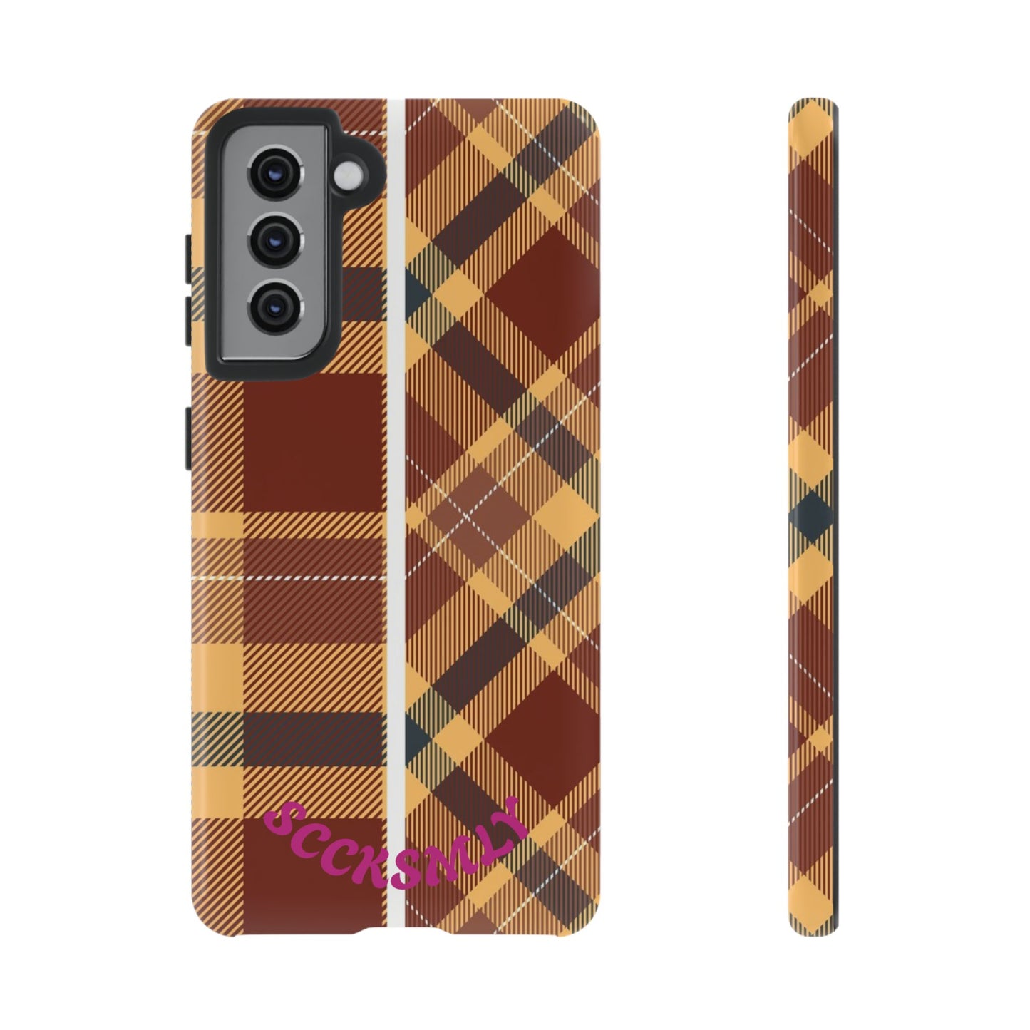 Autumn Plaid Phone Case for Samsung