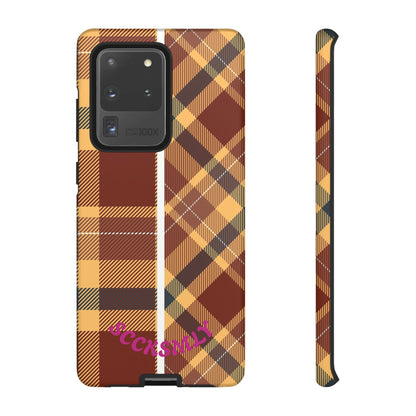 Autumn Plaid Phone Case for Samsung