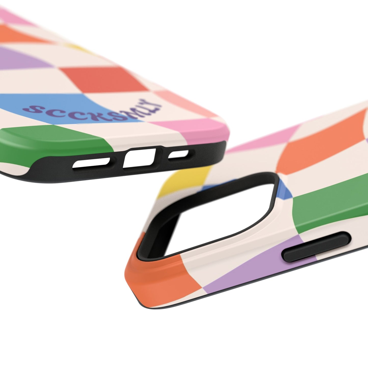 Checker Flicker Phone Case "IOS or Apple"