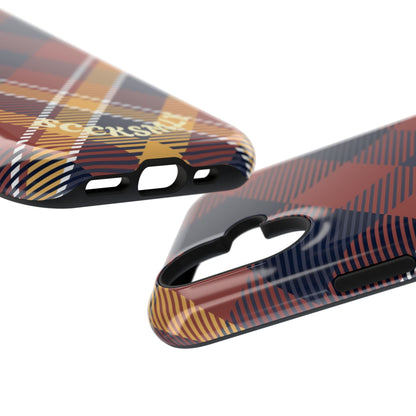 Harvest Tartan Phone Case for Apple