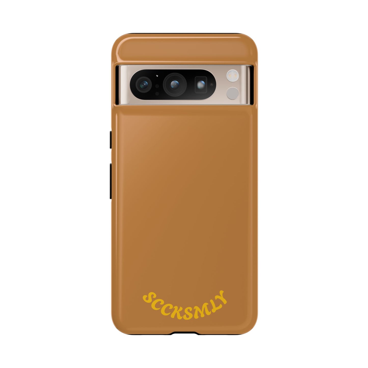 SOLID Spice Caramel Tough Case for Google Pixel