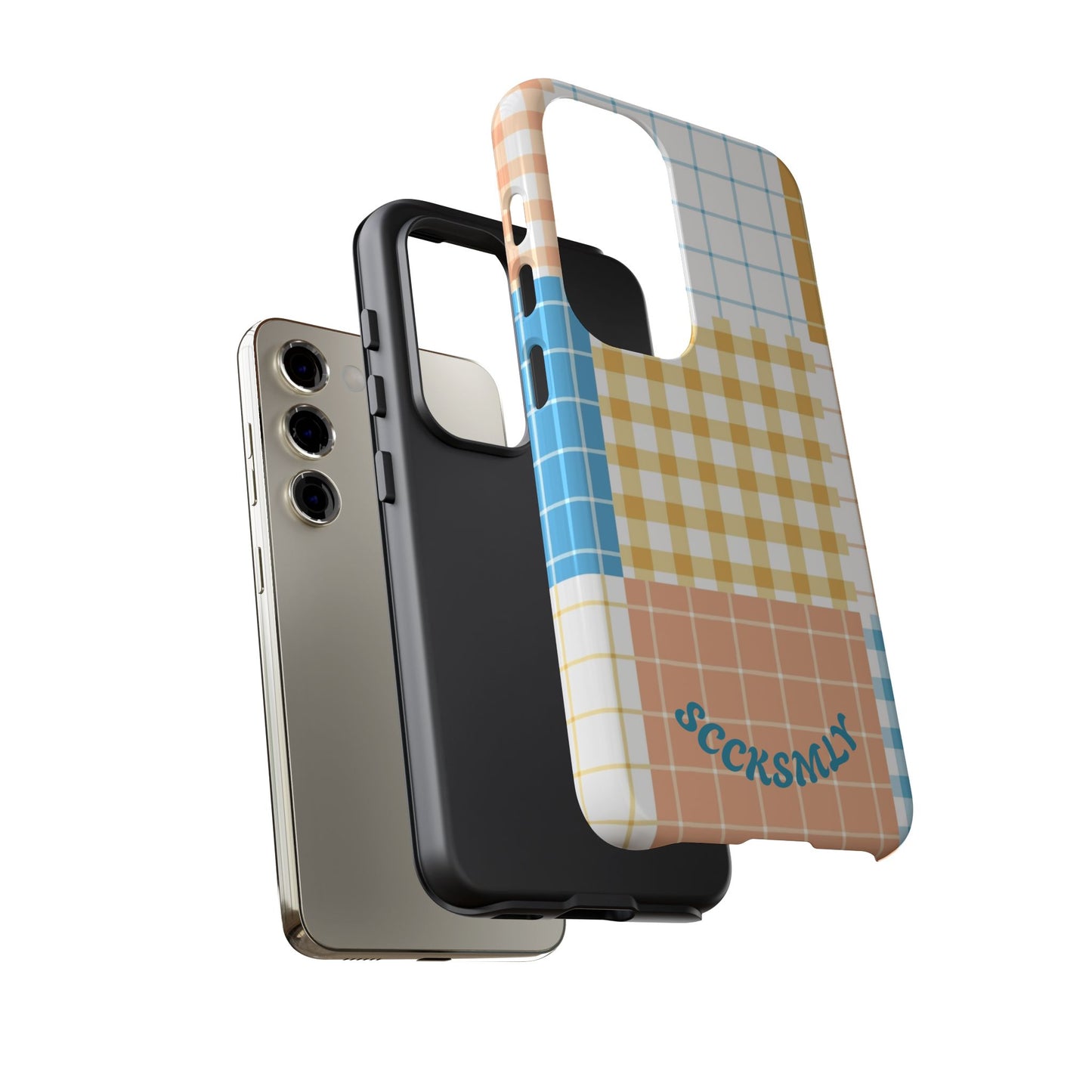 Joy Checkmate Phone Case for Samsung