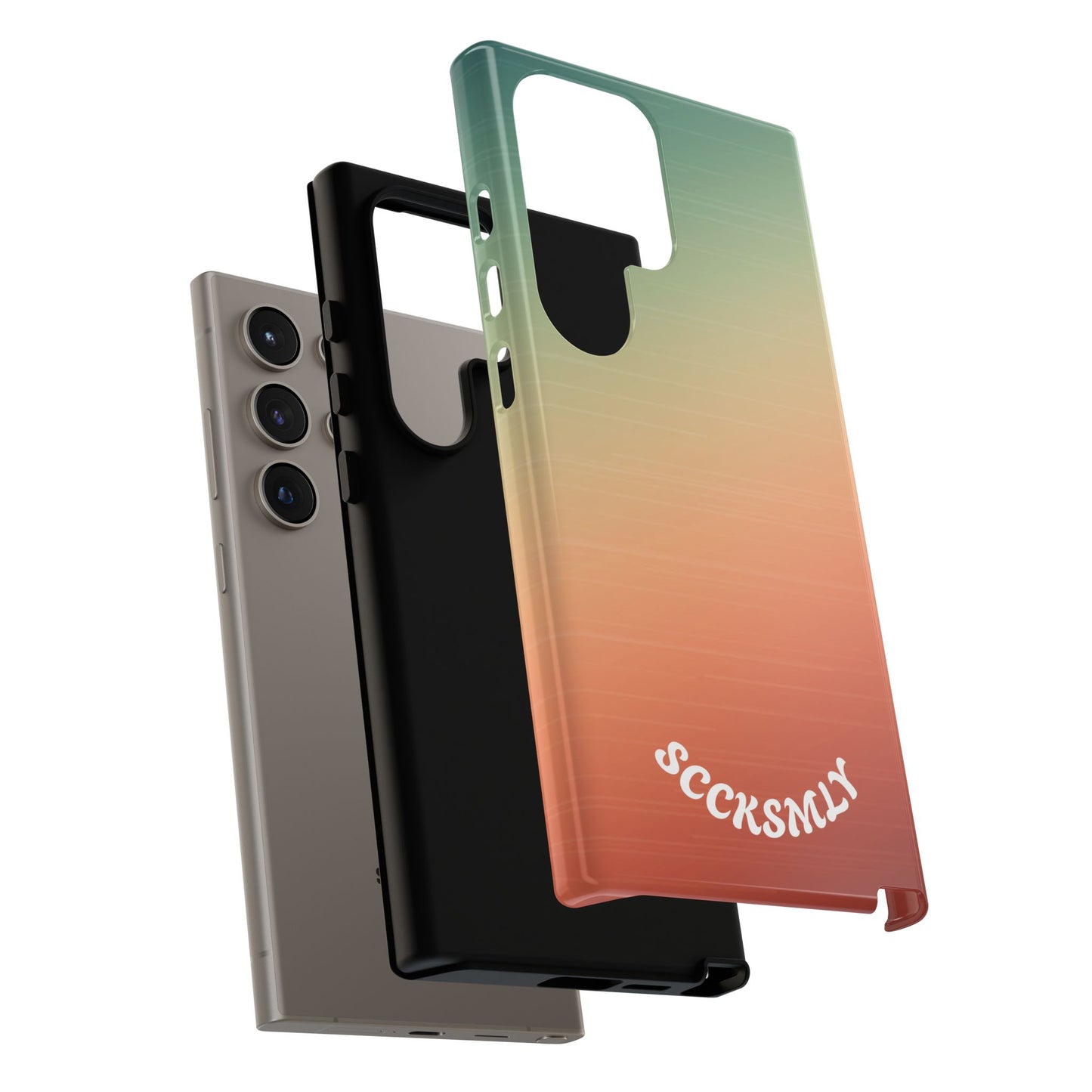 Warm Ombré Tough Phone Case for Samsung