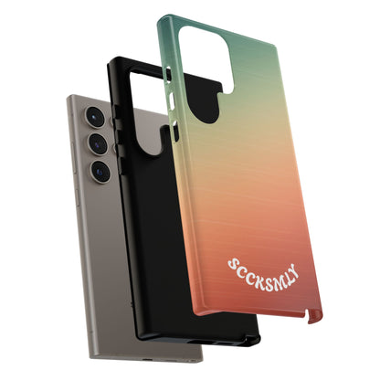 Warm Ombré Tough Phone Case for Samsung