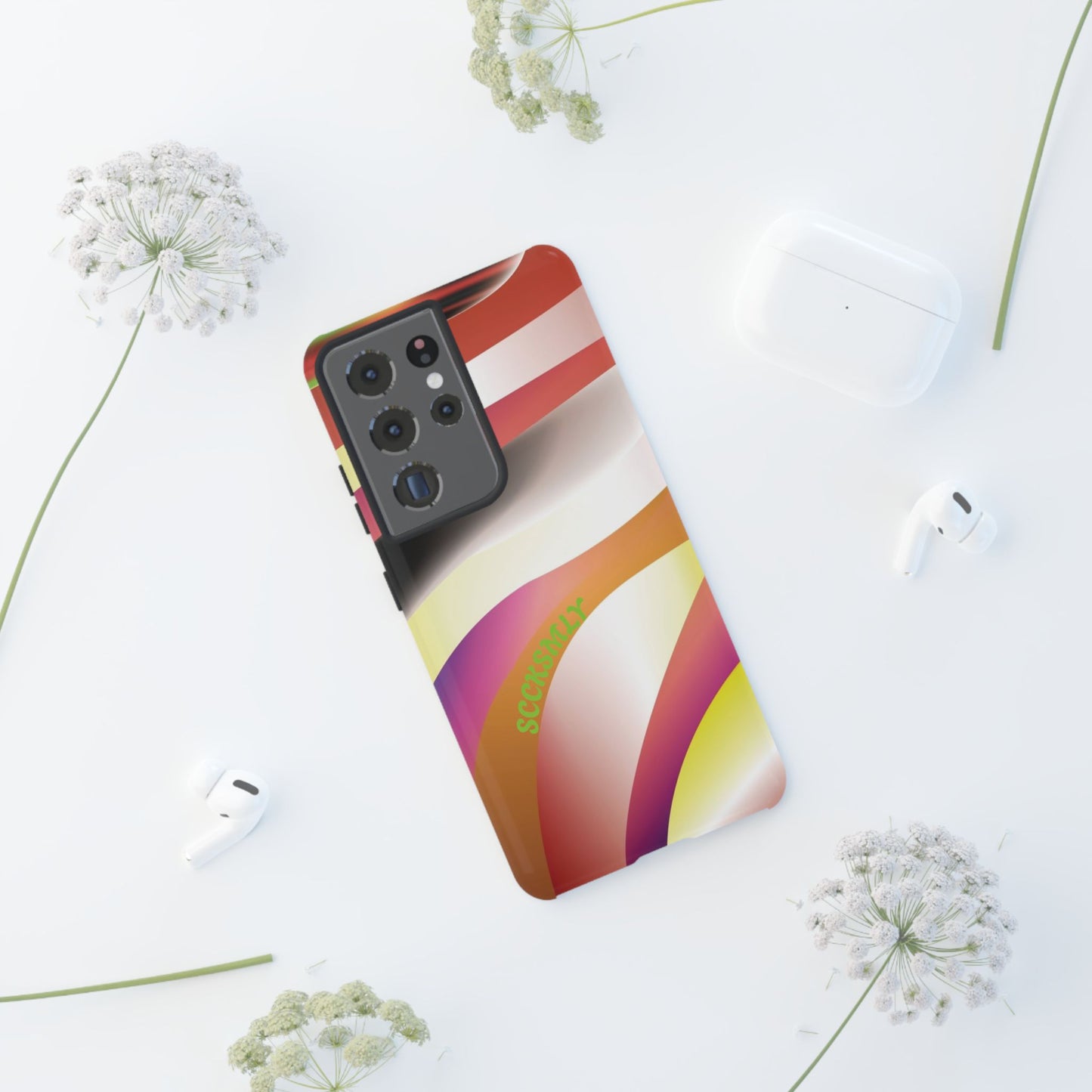 Neutral Waves Phone Case for Samsung