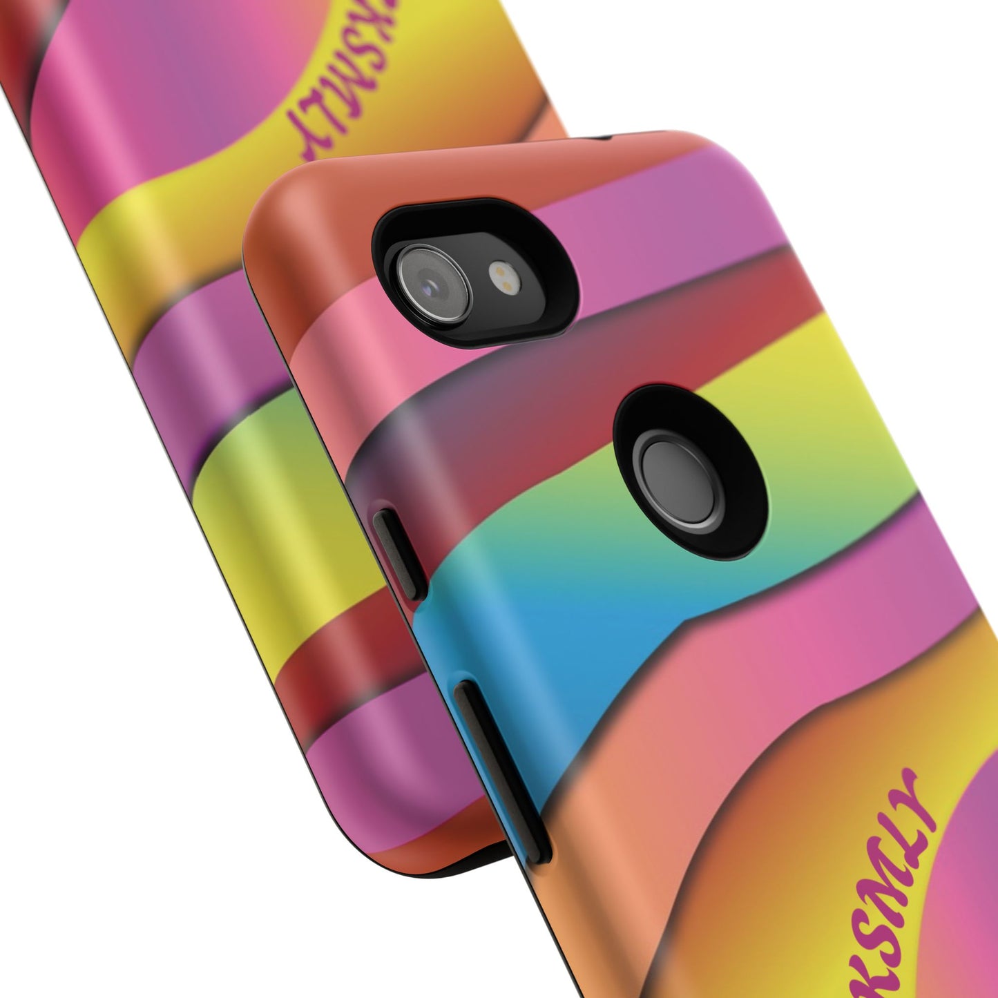 Modern Retro Rainbow Phone Case for Google Pixel