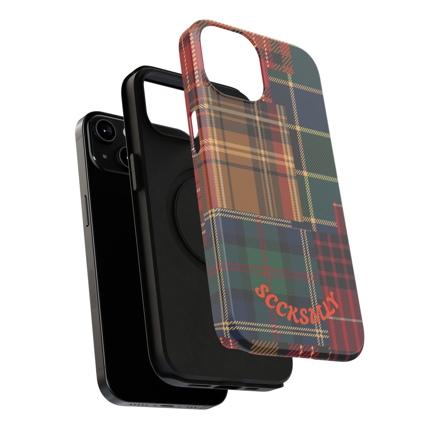 Heritage Hues Patchwork Tough Phone Case for Apple