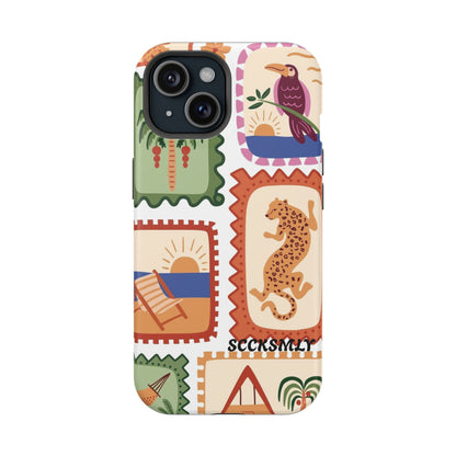 Tropical Print Phone Case for Apple