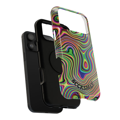 Acid Swirl Phone Case for Apple