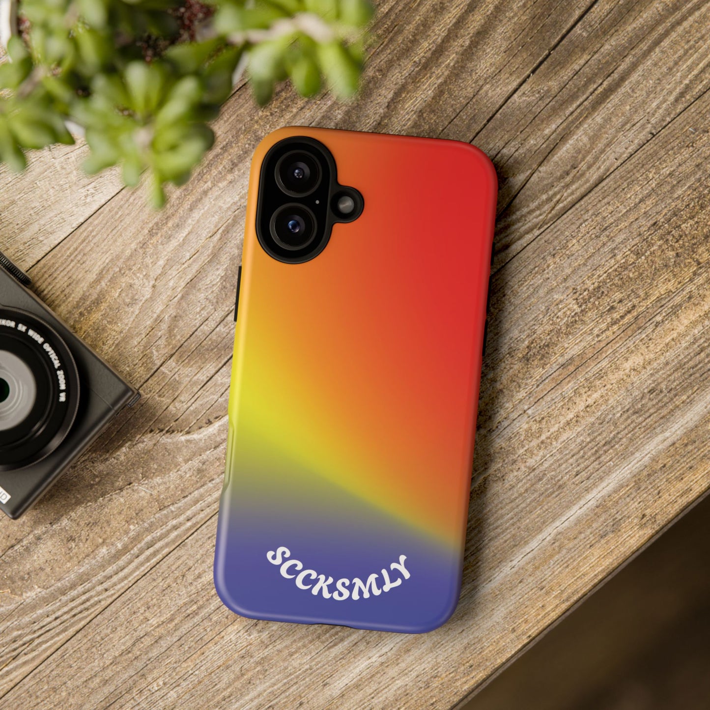 Volcanic Rain Tough Phone Case for Apple