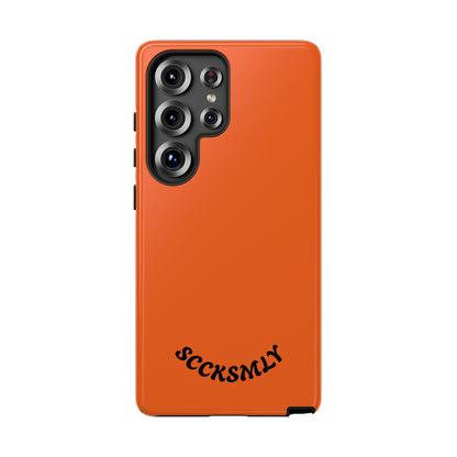 SOLID Tangerine Tough Case for Samsung