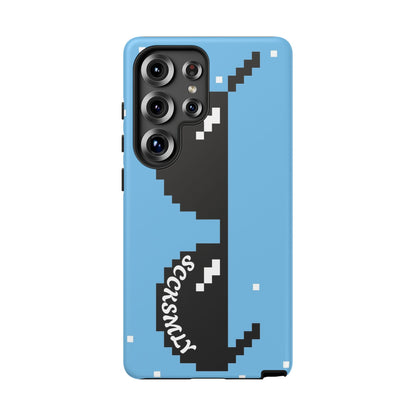 Pixel Glass Tough Phone Case for Samsung