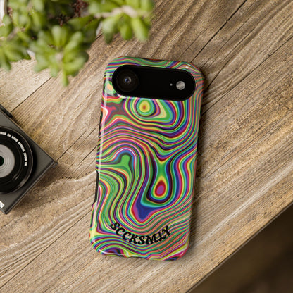 Acid Swirl Phone Case for Apple