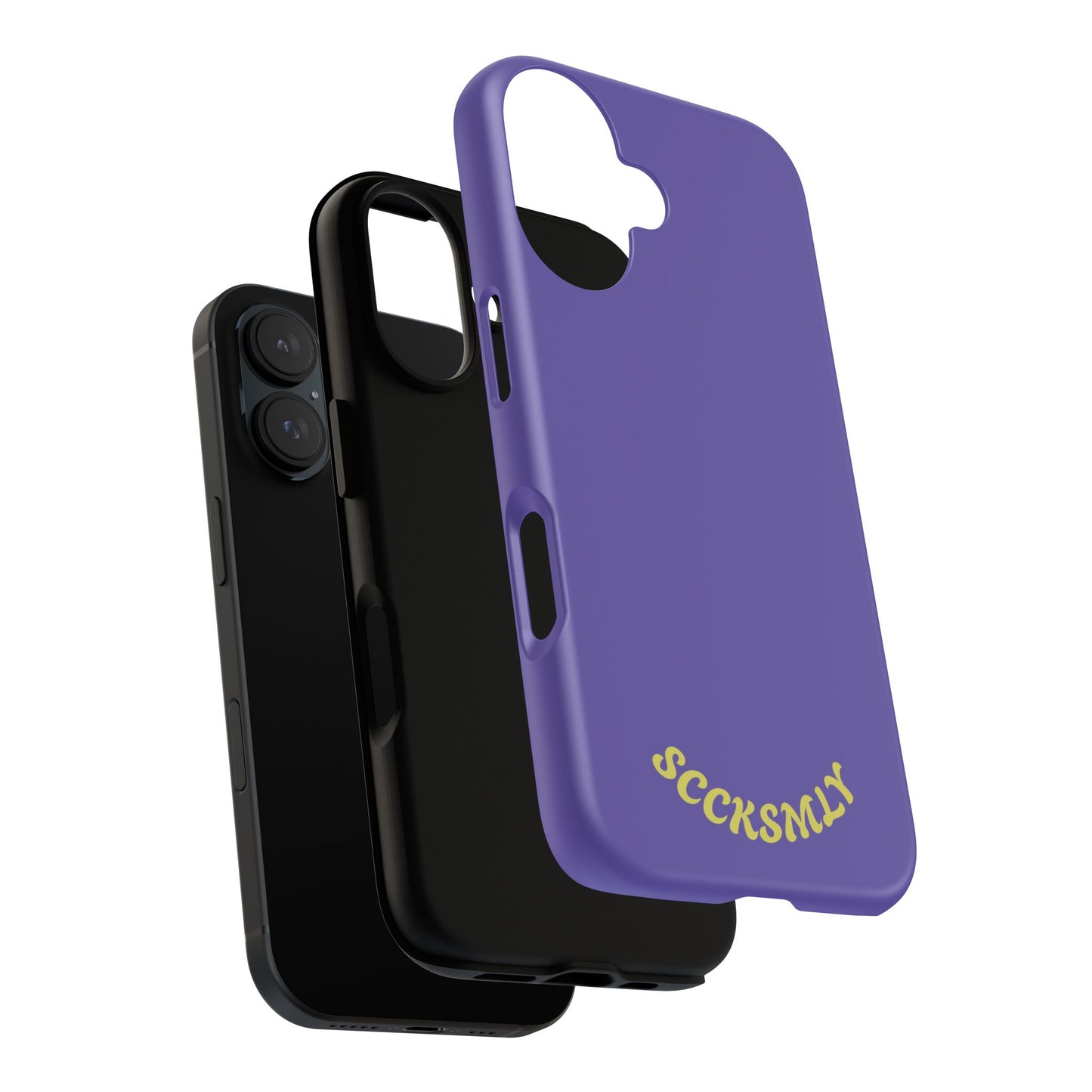 SOLID Dreamy Dusk Purple Tough Case for Apple