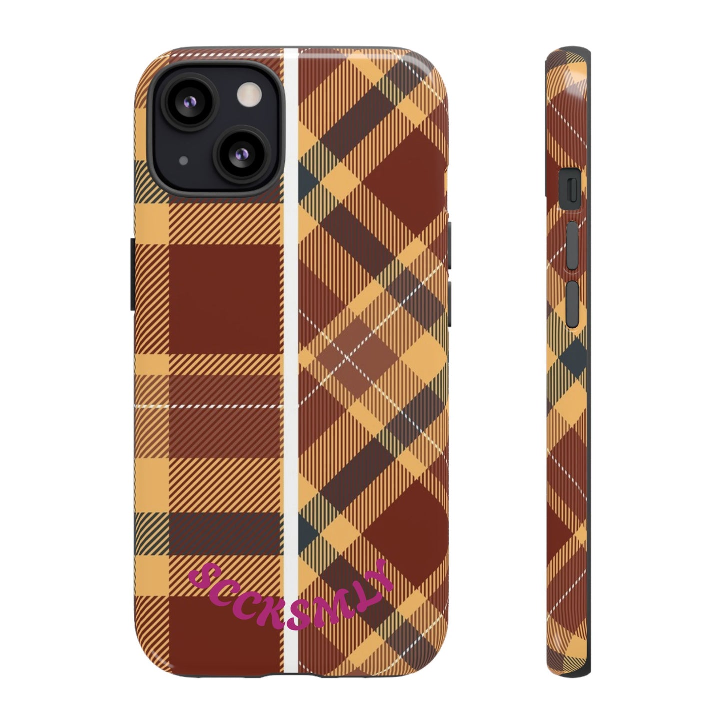 Autumn Plaid Phone Case for Apple