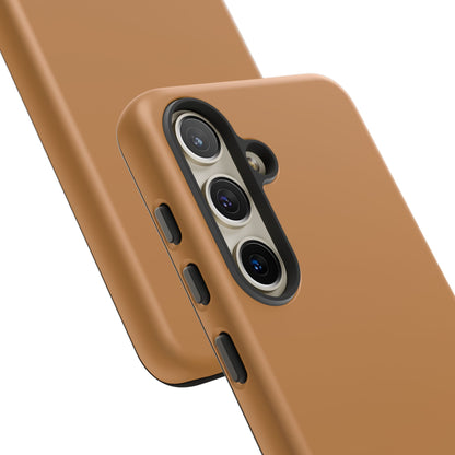 SOLID Spice Caramel Tough Case for Samsung