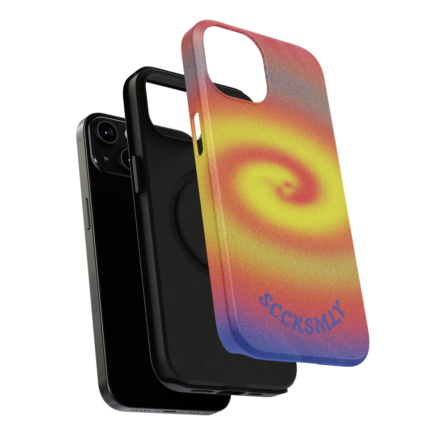Toxic Spiral Tough Phone Case for Apple