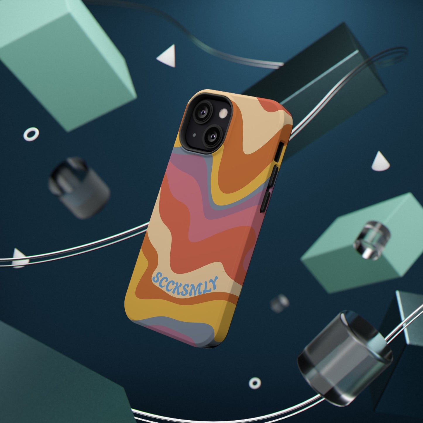 Warm Retro Phone Case for Apple