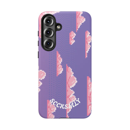 Purple Cotton Candy Sky Tough Phone Case for Samsung