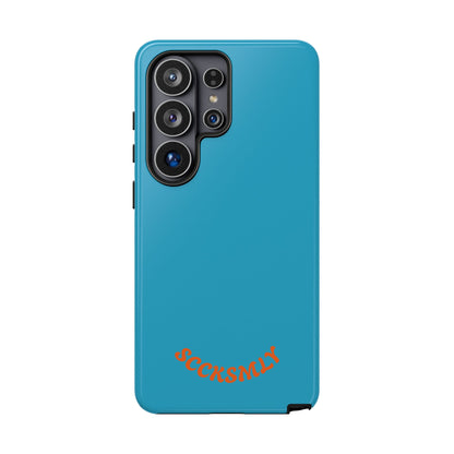 SOLID Blue Spook Tough Case for Samsung