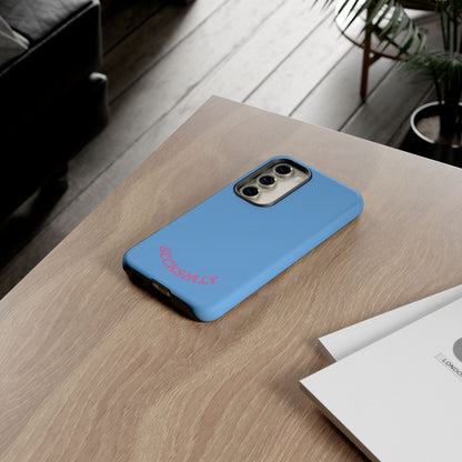 SOLID Blue Candie Tough Case for Samsung