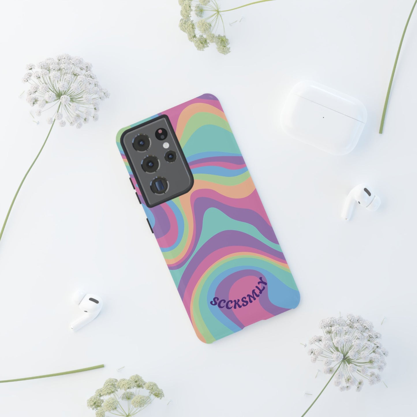 Pastel Swirl Phone Case for Samsung