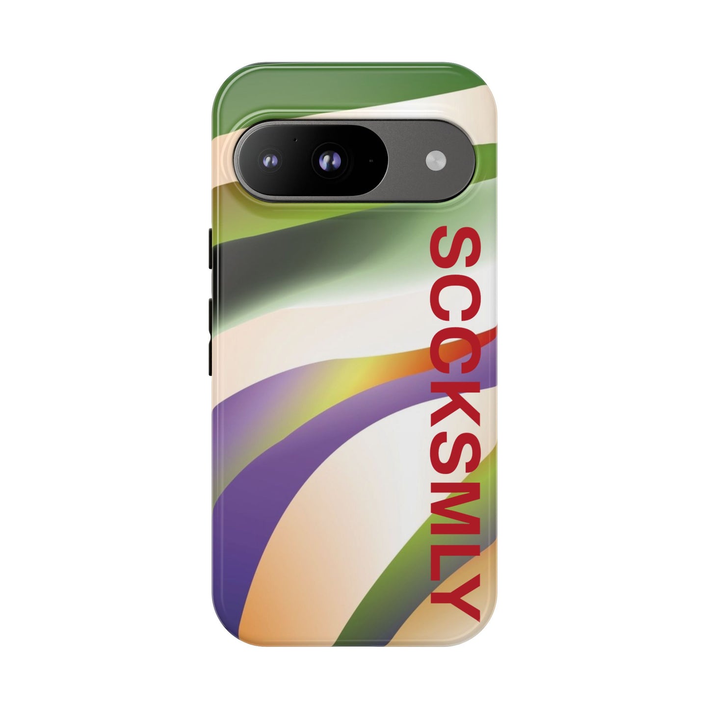 Green Waves Phone Case for Google Pixel