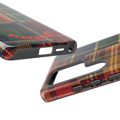 Heritage Hues Patchwork Tough Phone Case for Samsung