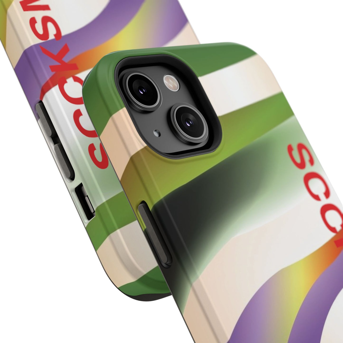 Green Waves Phone Case for "IOS or Apple"