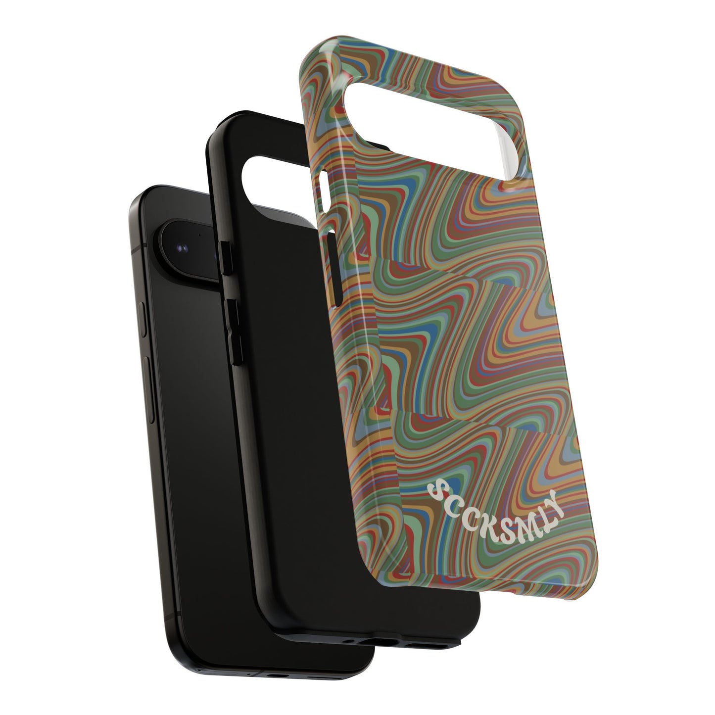 Earthly Waves Tough Phone Case for Google Pixel