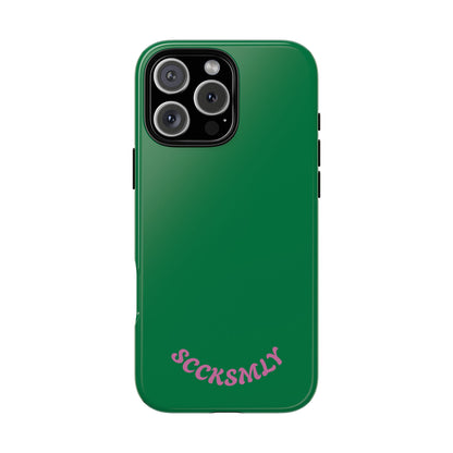 SOLID Garden Pink Tough Case for Apple