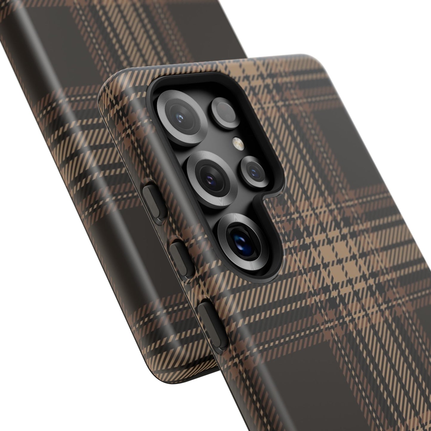Brown Bread Plaid Tough Phone Case Samsung