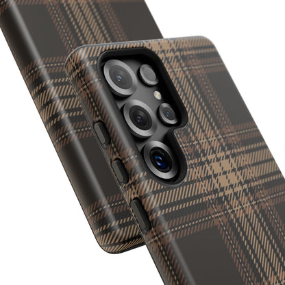 Brown Bread Plaid Tough Phone Case Samsung