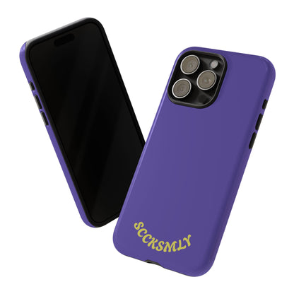 SOLID Dreamy Dusk Purple Tough Case for Apple