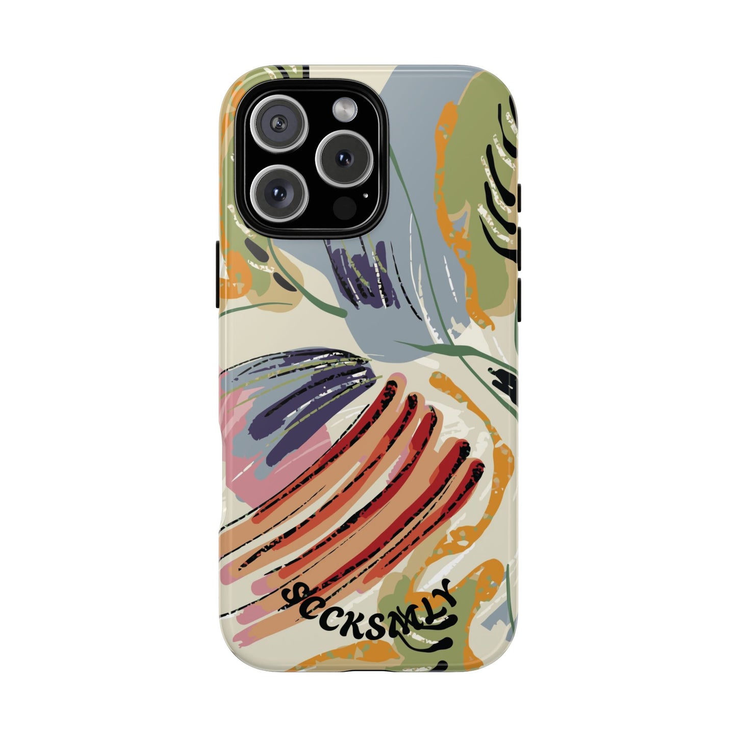 Botanical Strokes Palette Tough Phone Case for Apple