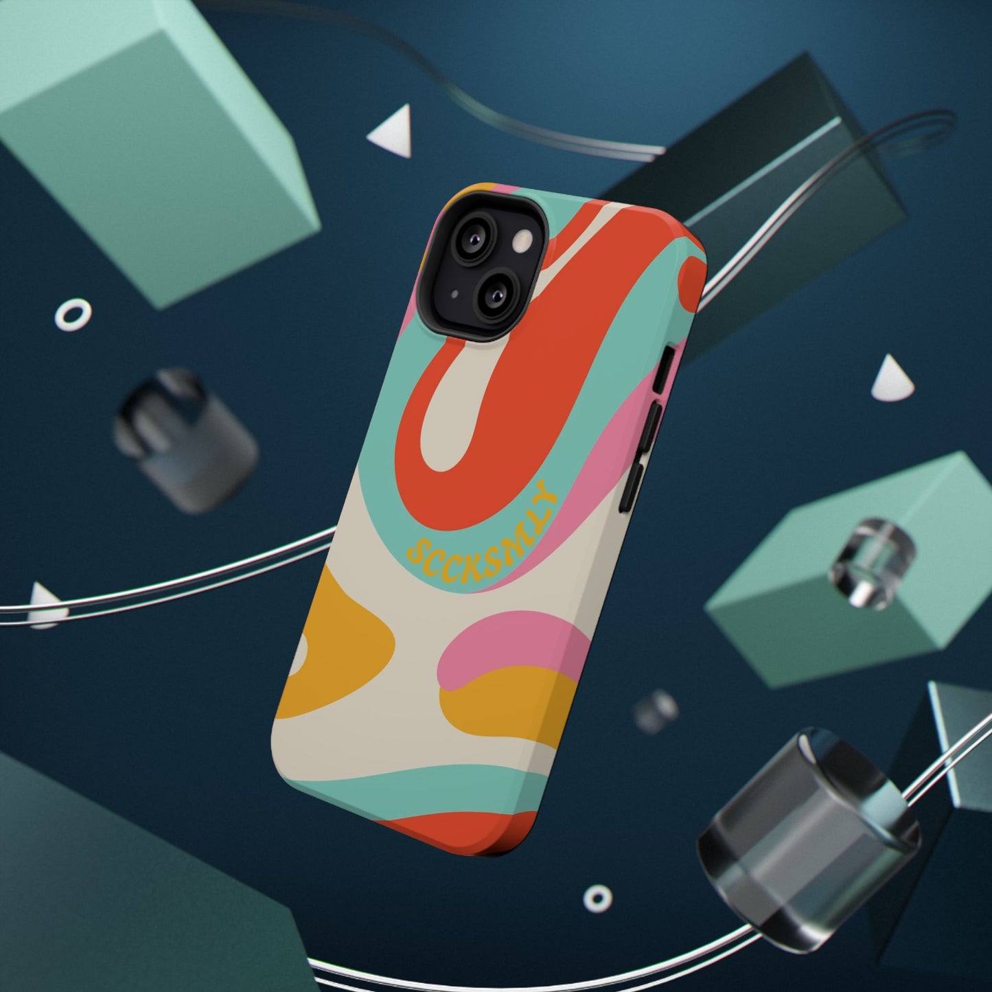 Psychodelic Acid Swirl Phone Case for "IOS or Apple"