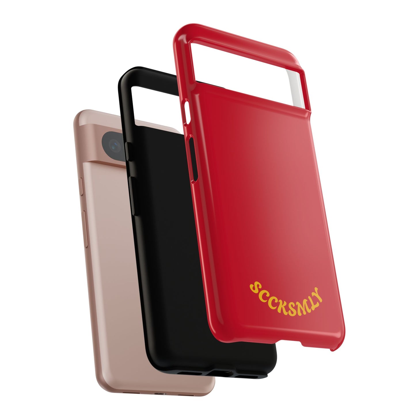 SOLID Calm Cherry Tough Case for Google Pixel