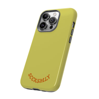 SOLID Lemon Dijon Glaze Tough Case for Apple