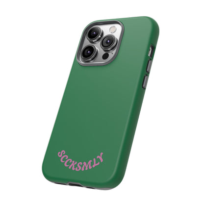 SOLID Garden Pink Tough Case for Apple