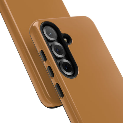 SOLID Spice Caramel Tough Case for Samsung
