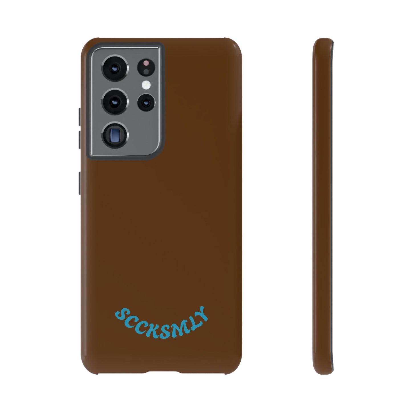 SOLID Chocolate Coco Tough Case for Samsung