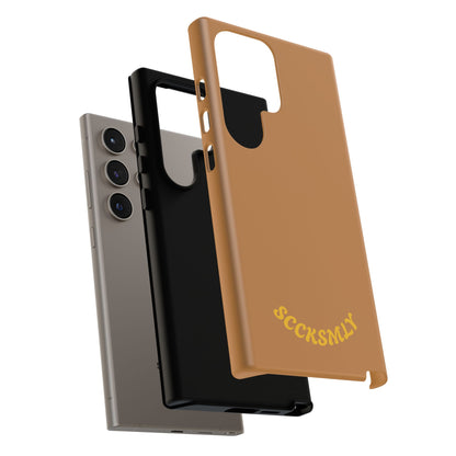 SOLID Spice Caramel Tough Case for Samsung