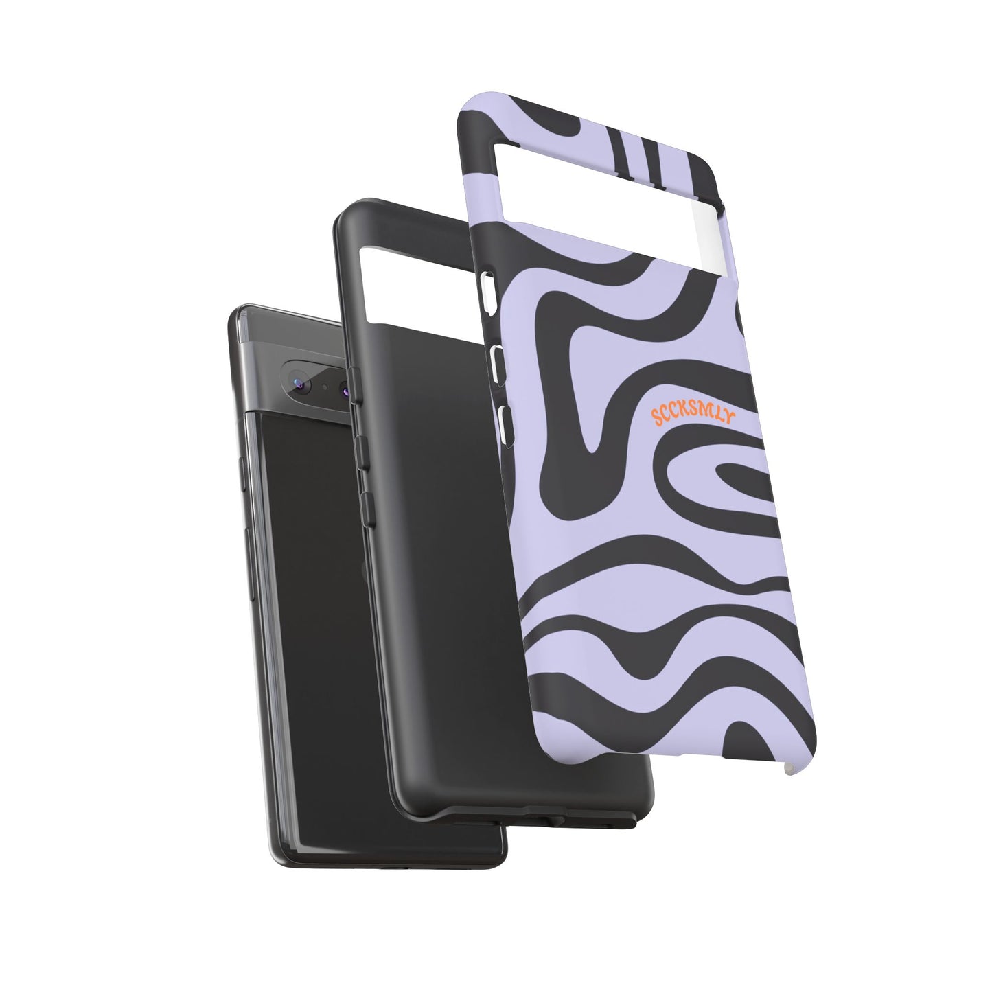 Purple Swirl Phone Case for Google Pixel